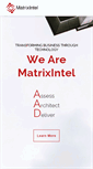 Mobile Screenshot of matrixintel.com